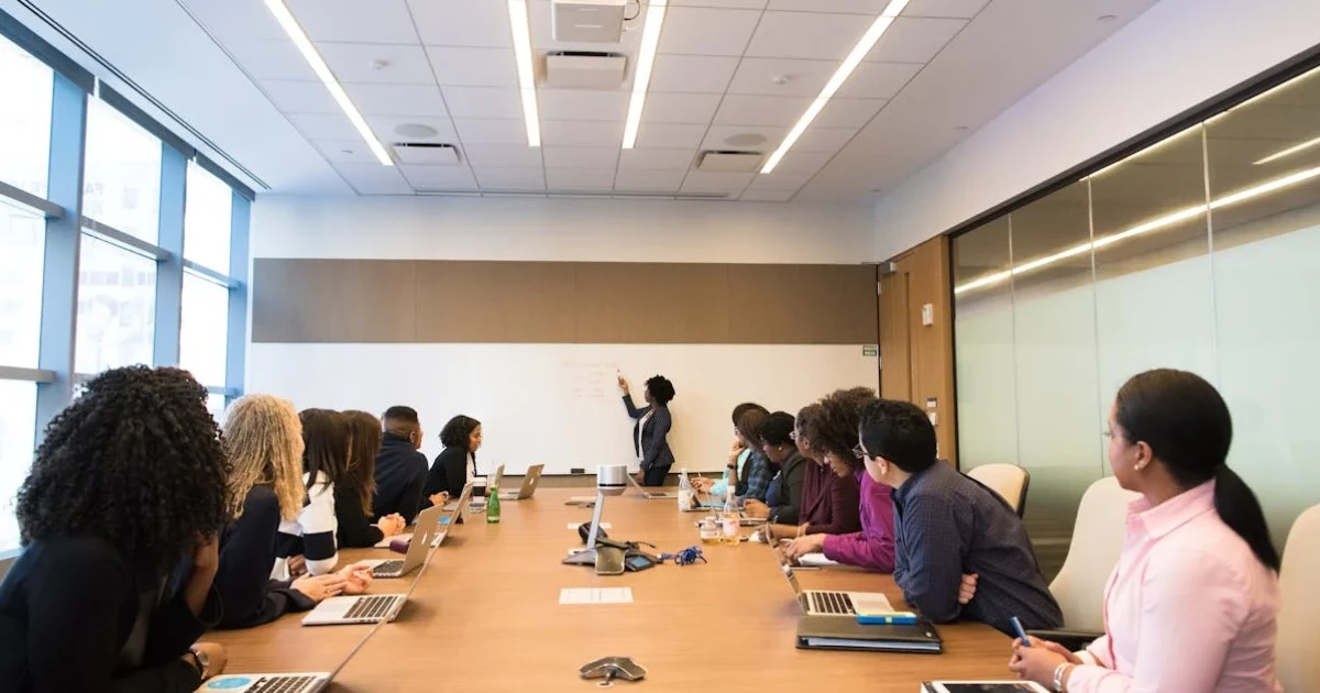 Group of People on Conference room